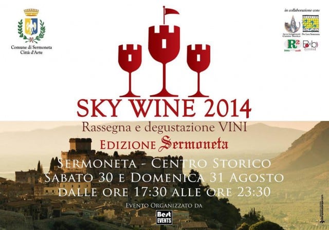 sermoneta sky wine 2014, con il mio cooking-show!